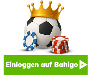 Bahigo Wetten Darstellung mit Fußball Krone und Casino Chips